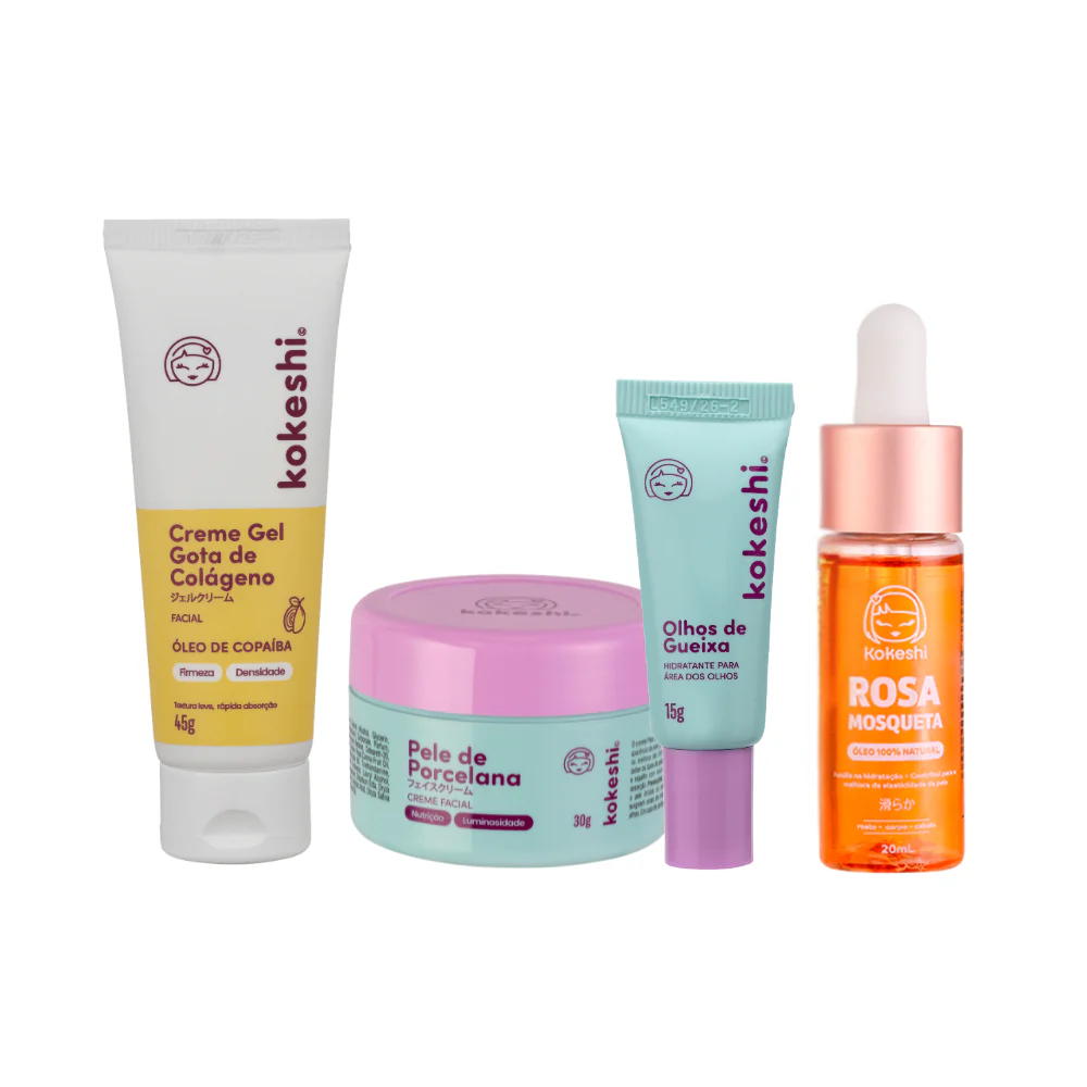 kit ritual hidratação das gueixas + firmeza